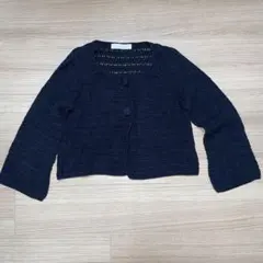 ZARA TRF 黒　ボレロ　M