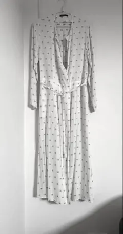 カシュクールワンピース ロングワンピース