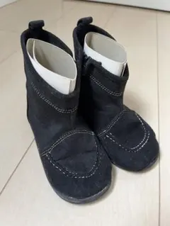 fillot de bébé 黒 ジッパーブーツのサムネイル