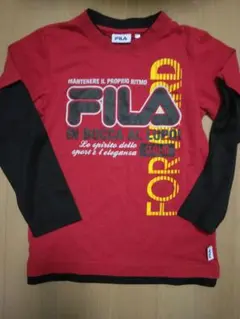 子供長袖Tシャツ FILA