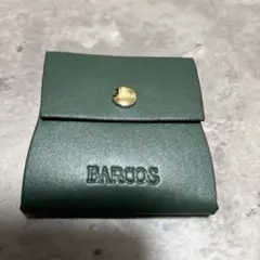 BARCOS コインケース グリーン