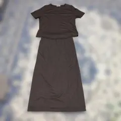 NONA セットアップ ダークブラウン