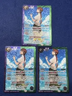 バトスピ X 碇シンジ∞ 真希波セット バトスピ X 碇シンジ∞ 真希波セット