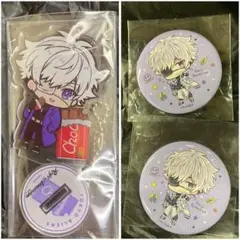 9 雨宮零士 3個セット 缶バッジ アクリルスタンドキーホルダー
