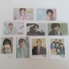 なにわ男子　道枝駿佑　クリアソロカード　8種類セット