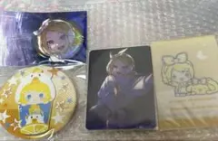 鏡音リン　ストリートライト　カード、缶バッジ ローソンコラボ缶バッジ