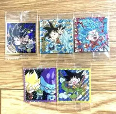 ドラゴンボール超戦士シールウエハース超 激闘の記憶 UGR SEC他 5枚セット