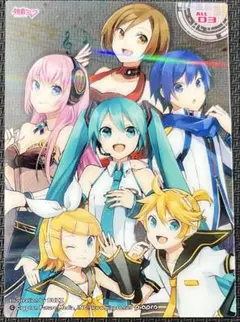 初音ミク キラキラ クリア カード コレクション ALL03