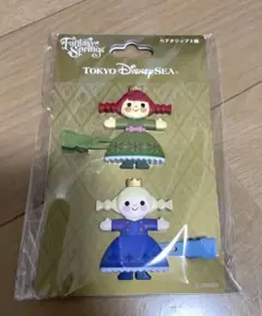 ディズニーシー ファンタジースプリングス　アナと雪の女王　ヘアクリップ2個