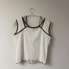 Kastane 配色パイピングアメスリタンク タンクトップのサムネイル
