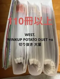 WEST. WINKUP POTATO DUET +α 切り抜き大量