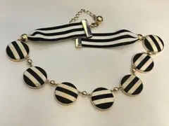 Kate Spade ネックレス　ボーダー　ヴィンテージのサムネイル