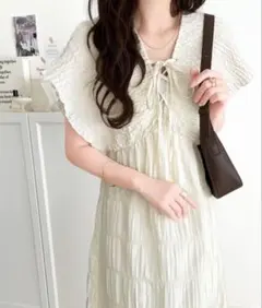 mily bilet フレアワンピース　Lサイズ