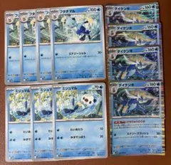 ミジュマル　フタチマル　ダイケンキ　11枚セット