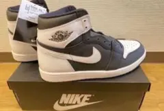 新品NIKEナイキエアジョーダン1ハイ黒白Air Jordan1 パンダ 白黒のサムネイル