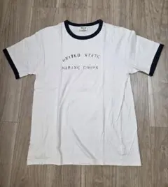 orSlow　オアスロウ　リンガーTシャツ　サイズ1　ステンシル　アメカジのサムネイル