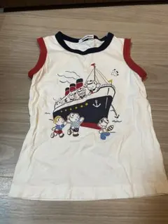 familiar ファミリア セーラー マリン Tシャツ 100 ファミちゃん