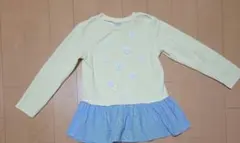 petit main 花モチーフ チュニック 130