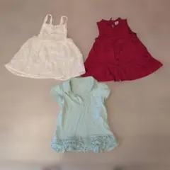 【3点まとめ売り】ベビーワンピース　80 ラルフローレン　組曲