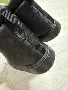 GUCCI 総柄GGナイロン ジャカード アンクルブーツ9