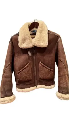 Ralph Lauren 本革 ムートンジャケット ボアのサムネイル