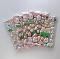 コープデリ すみっコぐらし シール 5枚 ぷくぷく 非売品