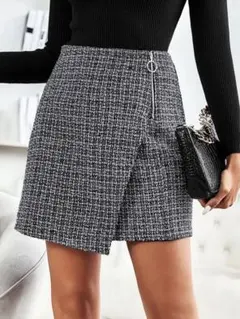 SHEIN ツイード タイトスカート 11526437
