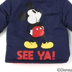 120㎝ 紺 赤 ジャケット Disney プリント X-girl Stages