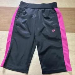 美品　ハーフパンツ　黒ピンク　半パン　バレーボール　バスケ　スポーツ　13０