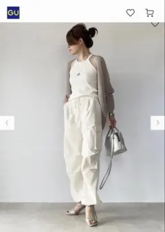 GU パラシュートカーゴパンツ