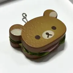 リラックマ サンドイッチ マスコット キーホルダー スクイーズ
