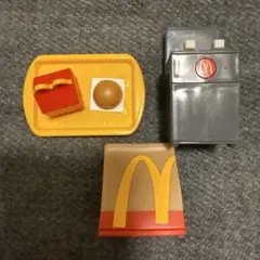 ハッピーセット ミニチュアマクドナルド 第1弾 2弾 3点セット