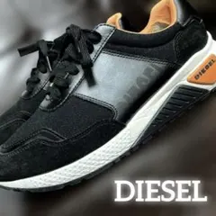 即決価格☆DIESEL☆ ブラック レザー　S-KB QB H JPN27