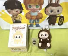 ラブブ正規品x スワロフスキー　ZIZI Haveａseat 本物ラブブ正規品 LABUBU ラブブ have a seat ZIZI - メルカリ