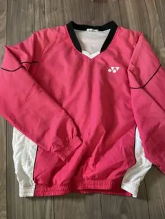 YONEX 長袖ジャケット ピンク/ホワイト