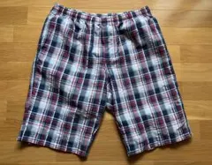 ユニクロ ショートパンツ チェック柄 Lサイズのサムネイル