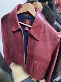 2026年最新】Gap カラー：レッド系 メンズ レザージャケット