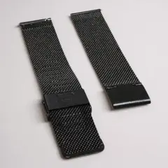 【新品】20mm メッシュ金属ベルト｜スリム｜調整可能ステンレス製　頑丈