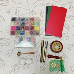 シーリングスタンプセット 手作り ハンドメイド ＤＩＹ 招待状 装飾