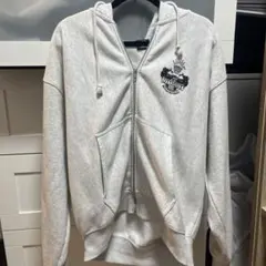 STUSSY ジップアップパーカー グレー Lサイズのサムネイル