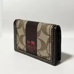 《美品》COACH モノグラム カードケース
