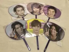 未開封 嵐 松本潤 ミニうちわ 6枚セット