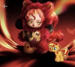 SKULLPANDA × My Little Pony ぬいぐるみペンダント