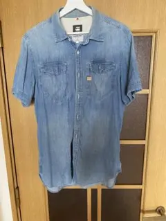 G-STAR RAW 半袖デニムシャツ Lサイズ