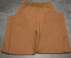 UNIQLOドライスウェットカーブパンツMサイズブラウン　ユニクロ
