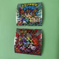 ご当地ビックリマンシール　西日本編　阿波マリア　スサノオロ士　2枚セット