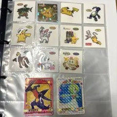 ポケモンパンシール・他シール13セット