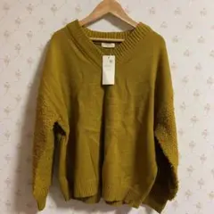 アース　earth★ニット セーター　フリーサイズ【新品未使用品】