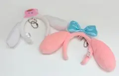 サンリオ　シークレットミニカチューシャ　マイメロディ　シナモロール