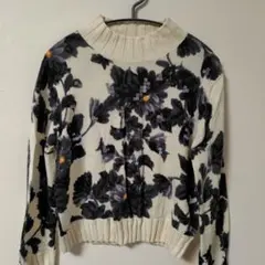 Via Paburrica 長袖ニット　M-Lサイズ ウール100%